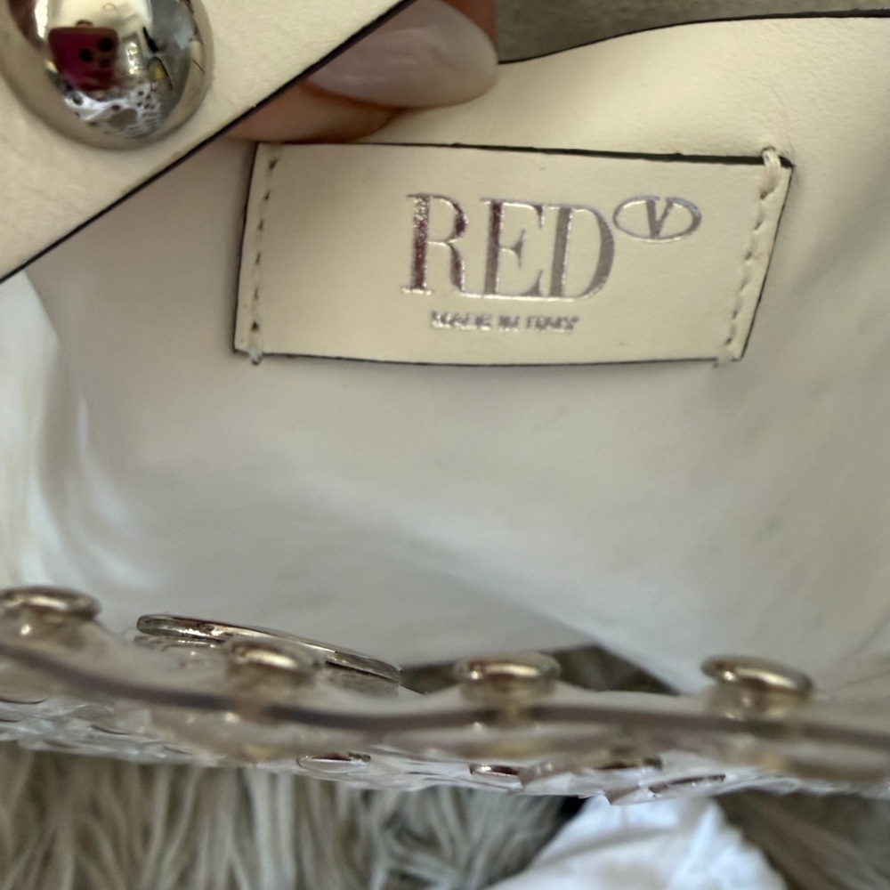 Valentino Studded Transparent Tote Bag - Picture 9 of 10
